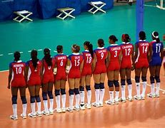 Image result for Cuba Women's Volleyball