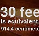 Image result for How Far Is 30 Feet