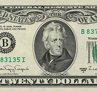 Image result for 20 Dollar Bill