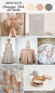 Image result for Wedding Colors Palette Champagne