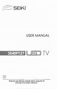 Image result for Seiki TV Instructions