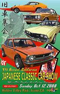 Image result for Japanese Classic Car Show Poster