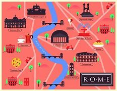 Image result for Ttourist Map of Rome