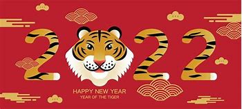 Image result for Cartoon Tiger Happy New Year