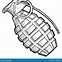 Image result for Hand Grenade Drawing