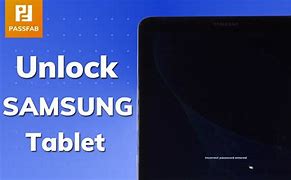 Image result for How to Unlock Samsung Tablet Forgot Password