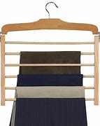 Image result for Wooden Multi Trouser Hangers