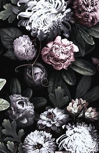 Image result for Dark Floral Phone Wallpaper