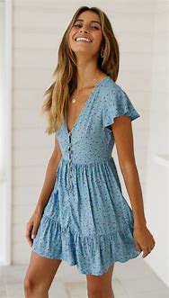 Image result for Cute Short Summer Dress Outfit