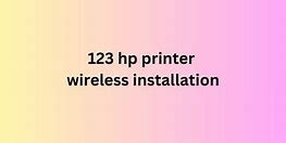 Image result for Install HP Printer Wireless