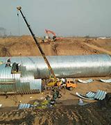 Image result for 12-Inch Galvanized Culvert Pipe