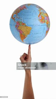 Image result for Globe Spinning On a Finger