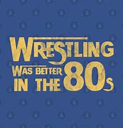 Image result for 80s Wrestling Fed Logo