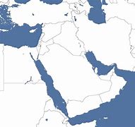 Image result for Middle East White Map