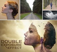Image result for Photoshop Half Face Double Exposure