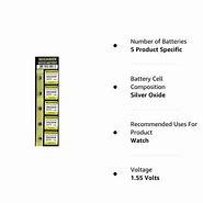 Image result for Watch Battery SR626SW