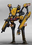 Image result for Mech Robot 4 Arms Concept Art