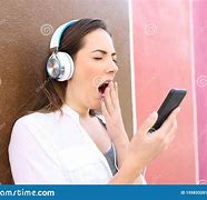 Image result for Bored Scrolling On Phone Yawn