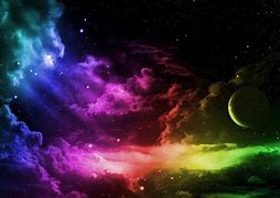 Image result for 4K Rainbow Space