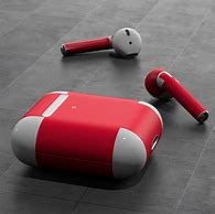Image result for Red Apple Air Pods
