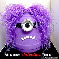 Image result for Minion Valentine Boxes for Boys