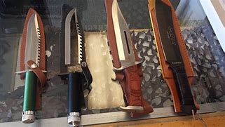 Image result for Rambo Knife Collection Complete Set