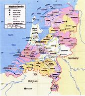 Image result for Netherlands States Map