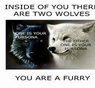 Image result for Two Wolves Meme Blank