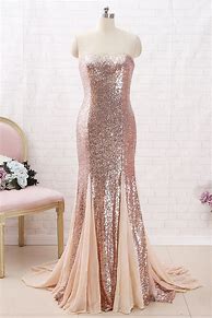 Image result for Rose Gold Formal Dress