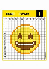 Image result for Happy Emoji Pixel Art