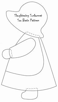 Image result for Free Sunbonnet Patterns to Sew