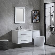 Image result for Wall Mount Bathroom Vanities