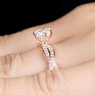 Image result for Rose Gold Engagement Ring