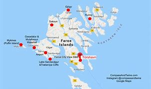 Image result for Faroe Islands Map