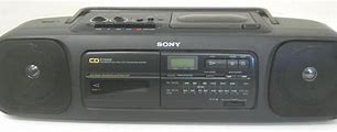 Image result for Sony CD Boombox with SW Radio