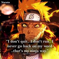Image result for Short Naruto Quotes