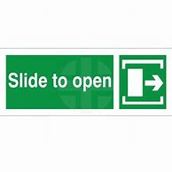 Image result for Slide to Open Arrow