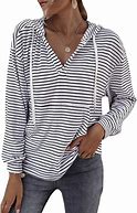 Image result for Black Hoodie with White Stripes