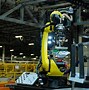 Image result for Factory Robot Arm On Track