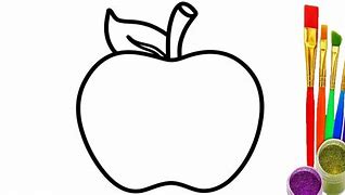 Image result for How to Draw Easy Apple