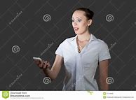 Image result for Businesswoman Holding Cell Phone