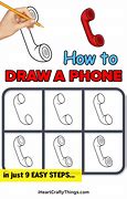 Image result for Step by Step Phone Drawing
