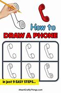 Image result for Paper Phone Drawing