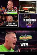 Image result for John Cena Undertaker Meme