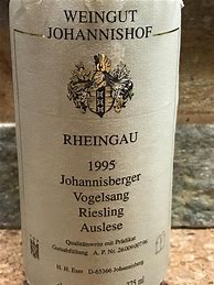 Image result for Weingut Johannishof H H Eser Johannisberger Klaus Riesling Spatlese