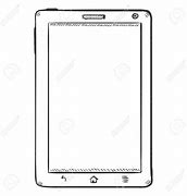 Image result for Black and White Cartoon Tablet