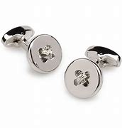 Image result for Button Cufflinks