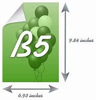 Image result for B5 Poster Size