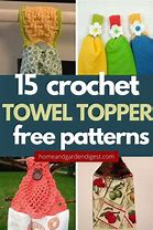 Image result for How to Start a Crochet Towel Topper