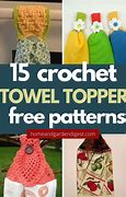 Image result for Crochet Towel Toppers